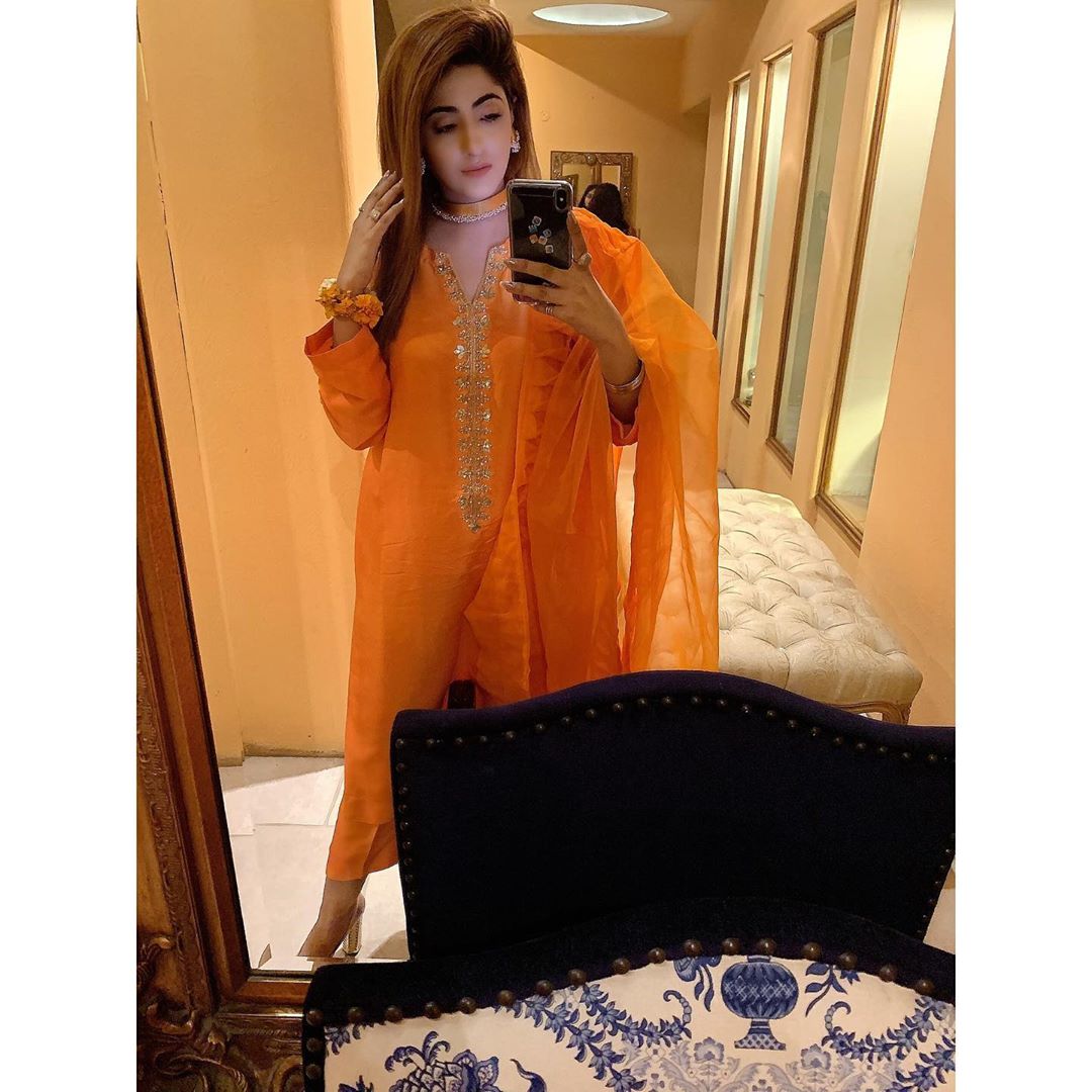 Actress Fatima Sohail is Looking Gorgeous at Friends Wedding