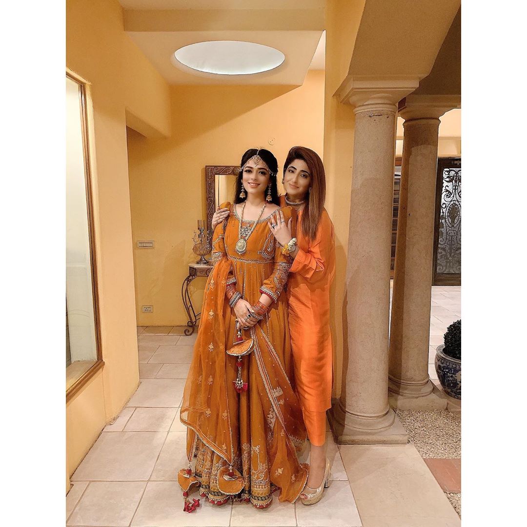 Actress Fatima Sohail at the Wedding of her Friend