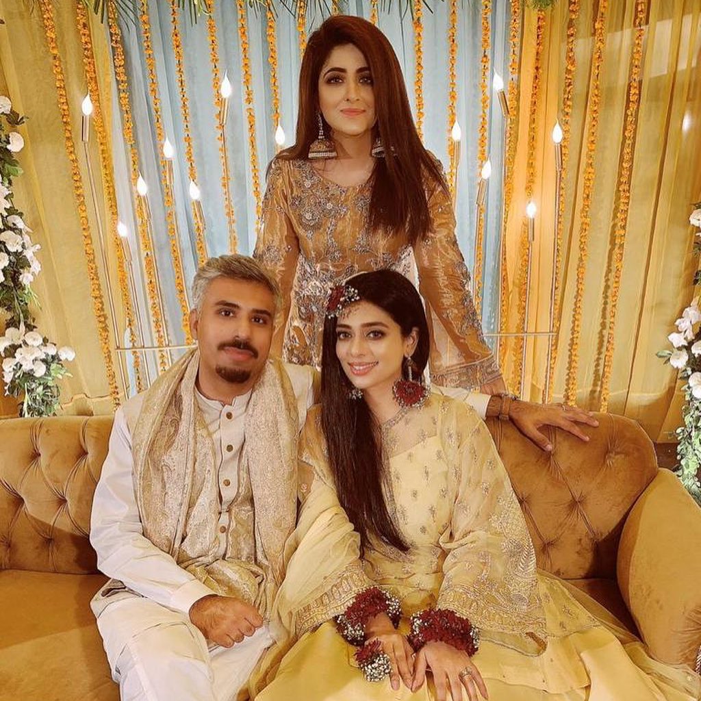 Actress Fatima Sohail is Looking Gorgeous at Friends Wedding