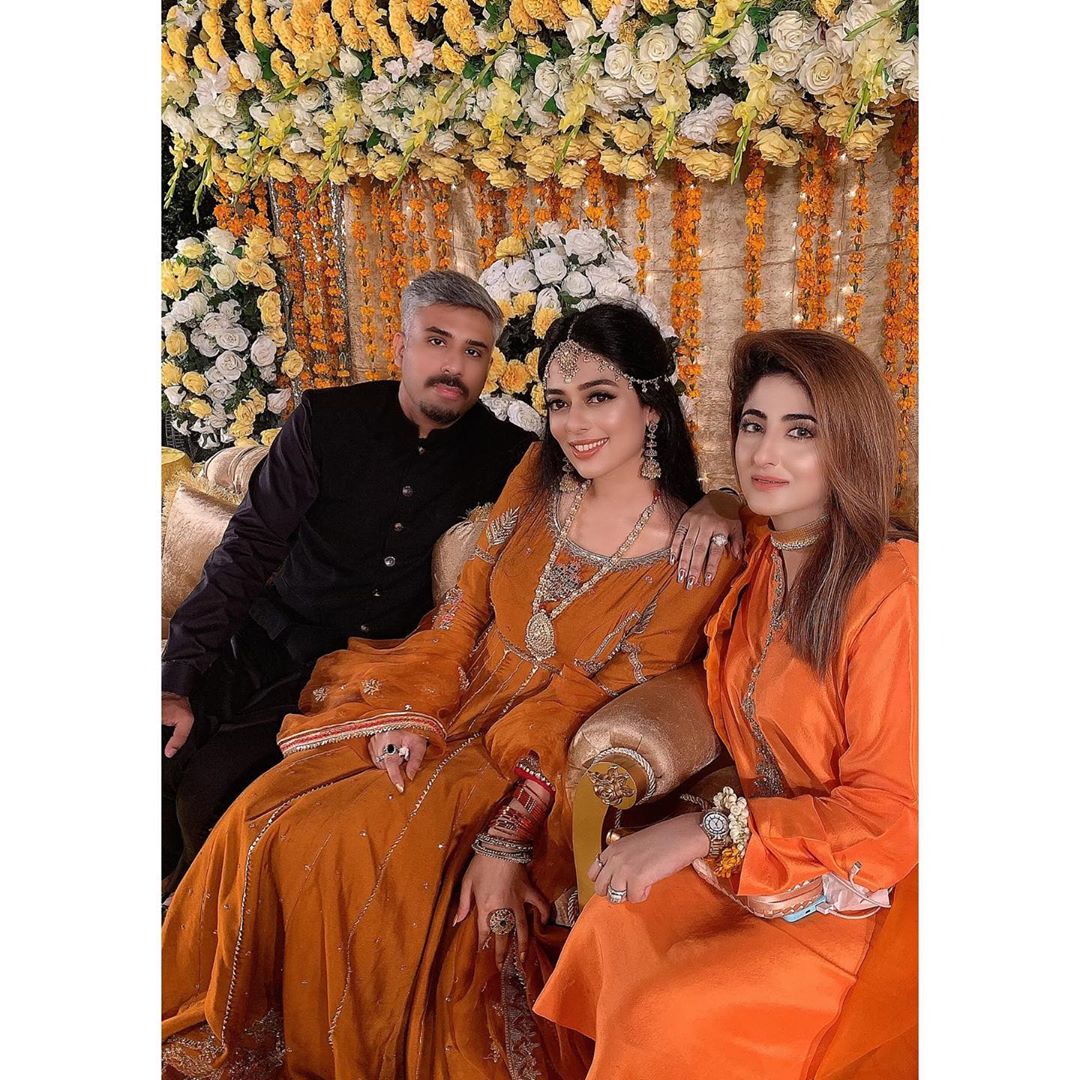 Actress Fatima Sohail at the Wedding of her Friend