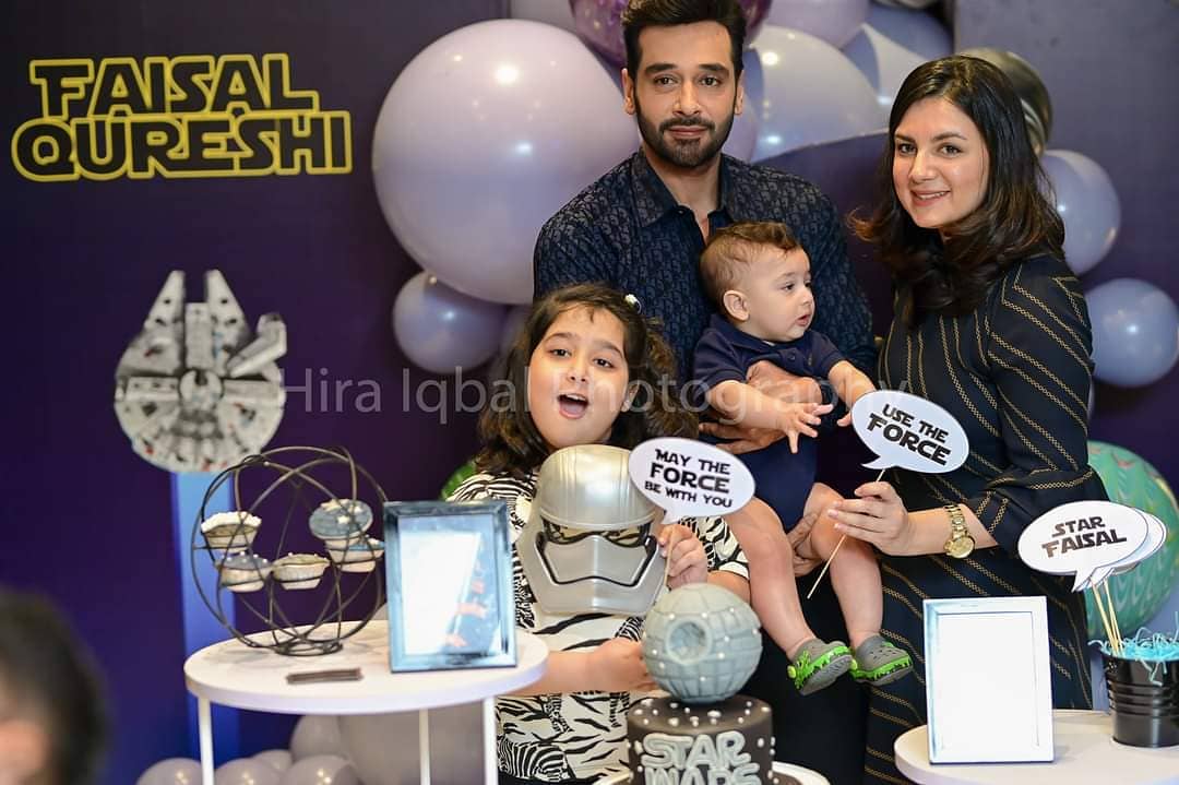 Faysal Qureshi Celebrated his Birthday with Family and Friends