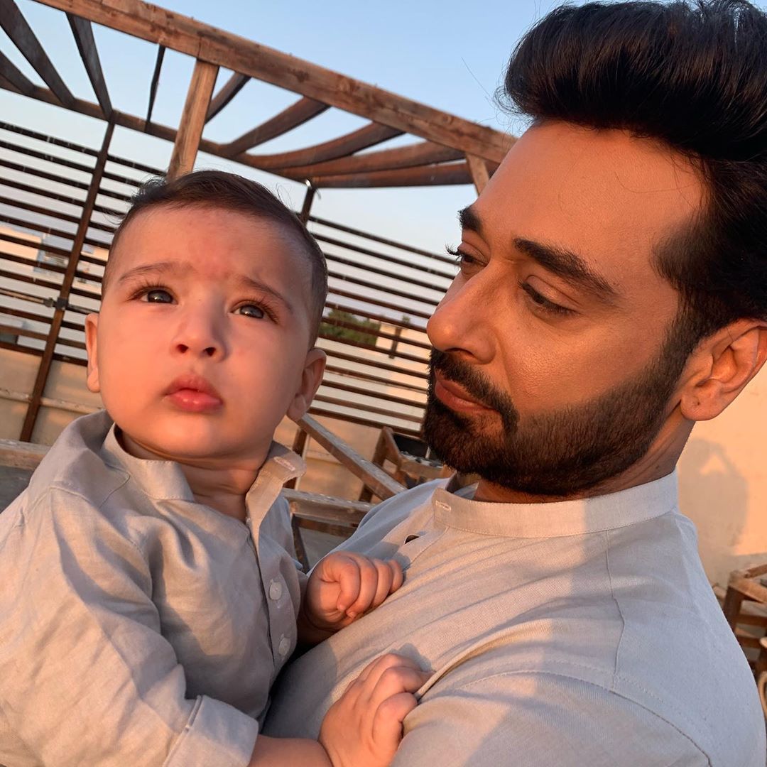 Faysal Qureshi with his Cute Son - Adorable Pictures