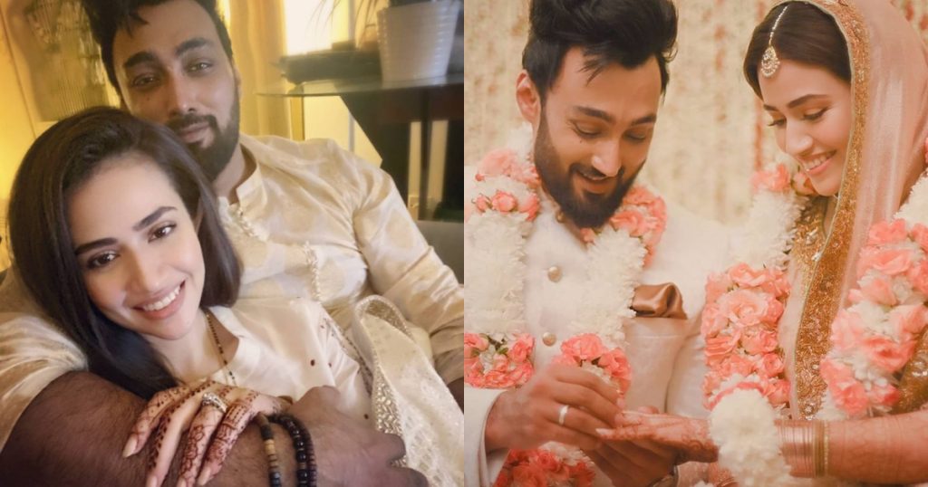 Sana Javed Shows Off Her Beautiful Wedding Ring