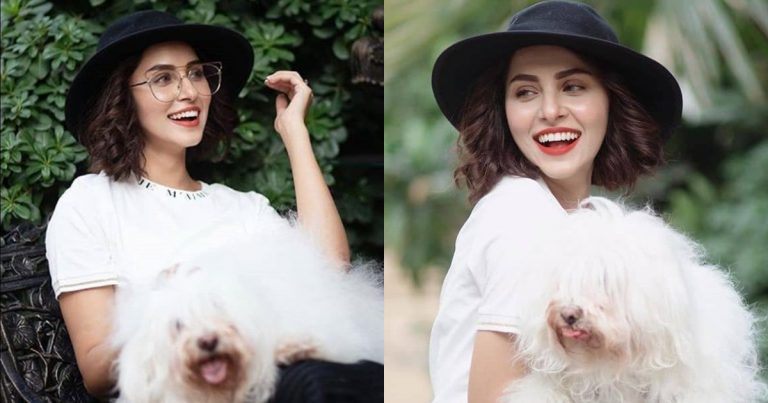 Nimra Khan’s Latest Photoshoot With A Pup