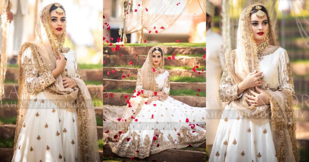 Minal Khan Looks Gorgeous In Her Latest Bridal Shoot