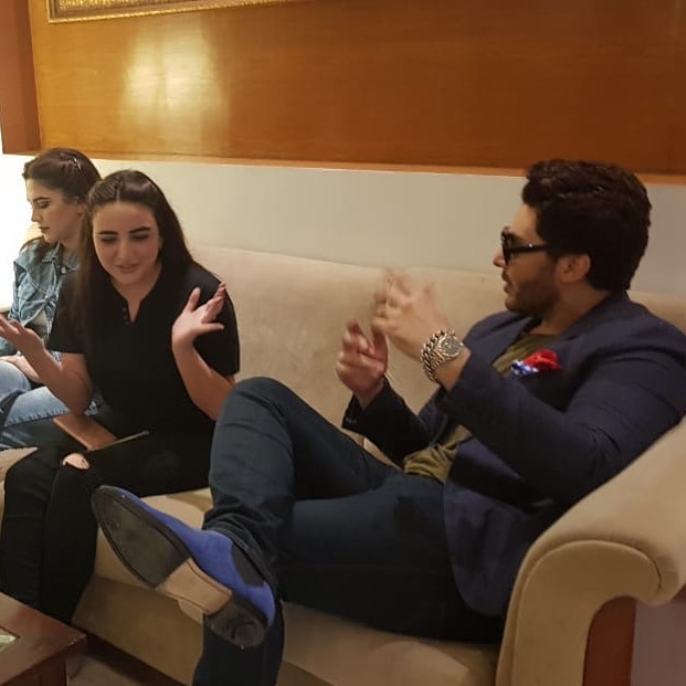 Hareem Shah Spotted With Ahsan Khan