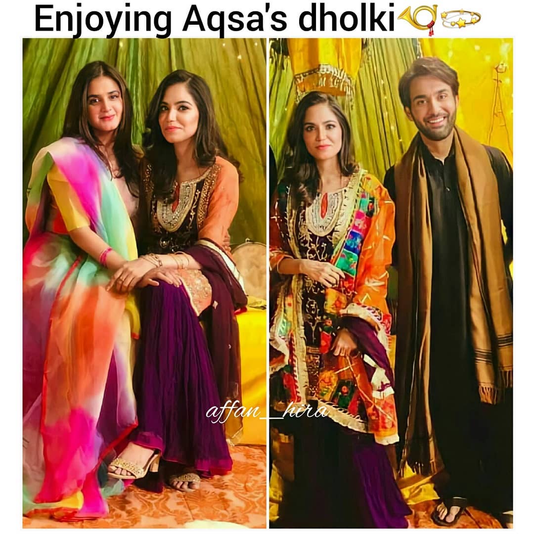 Hira and Mani Spotted at the Dholki of their Friend