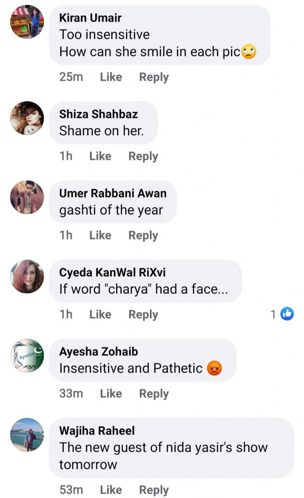 People Are Bashing This "Influencer" For Her Insensitivity On Hafeez Center Incident