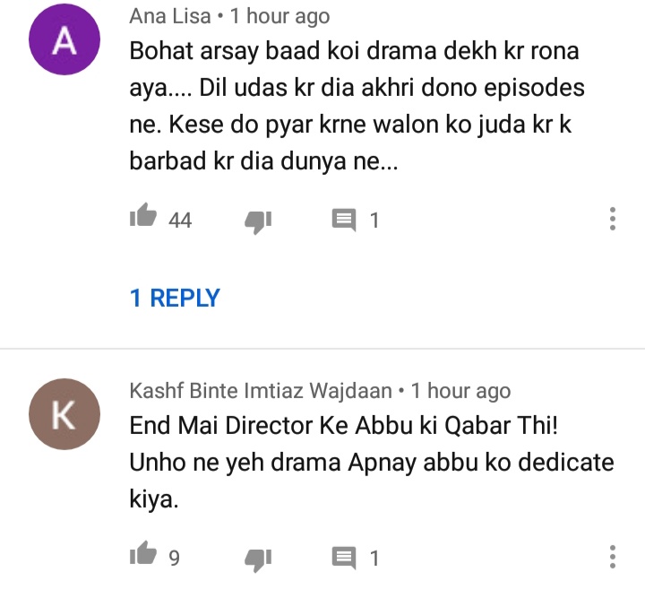 Public Reaction On Last Episode Of Drama Serial Kashf