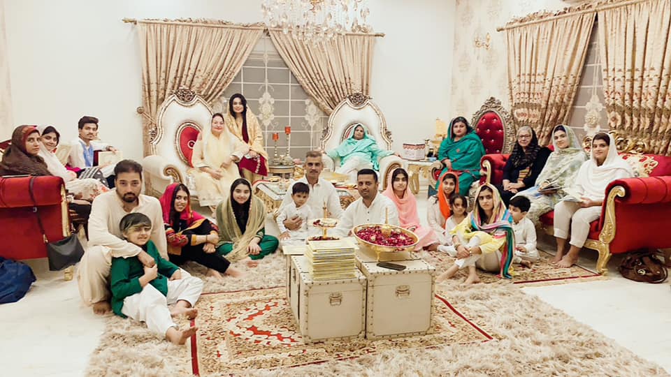 Beautiful Mehfil e Milaad Pictures from Javeria and Saud Home