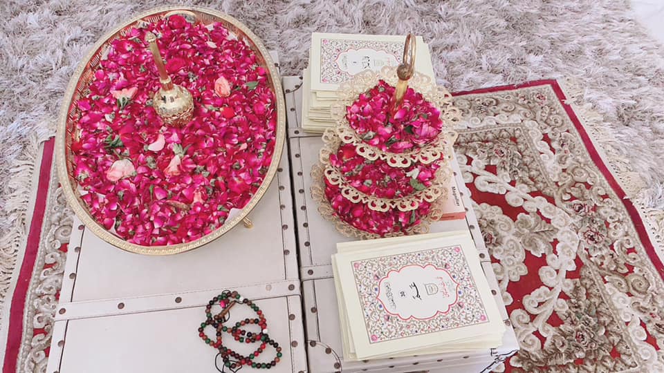 Beautiful Mehfil e Milaad Pictures from Javeria and Saud Home