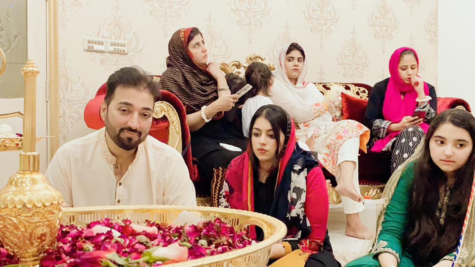 Beautiful Mehfil e Milaad Pictures from Javeria and Saud Home