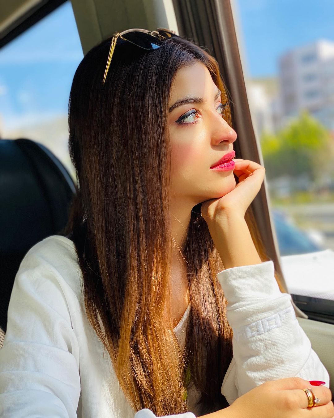 Actress Kinza Hashmi Beautiful Clips from her Trip to Turkey