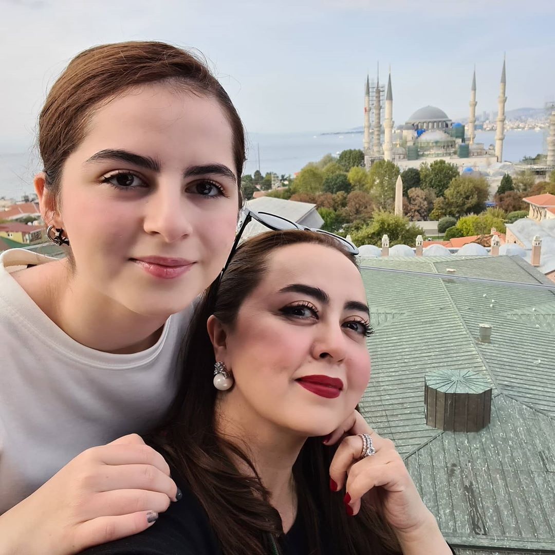 Maria.B Latest Clicks with her Daughter Fatima from Istanbul Turkey