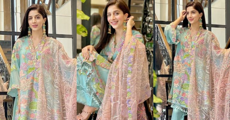 Mawra Hocane Shines In Dress By AmalTaas