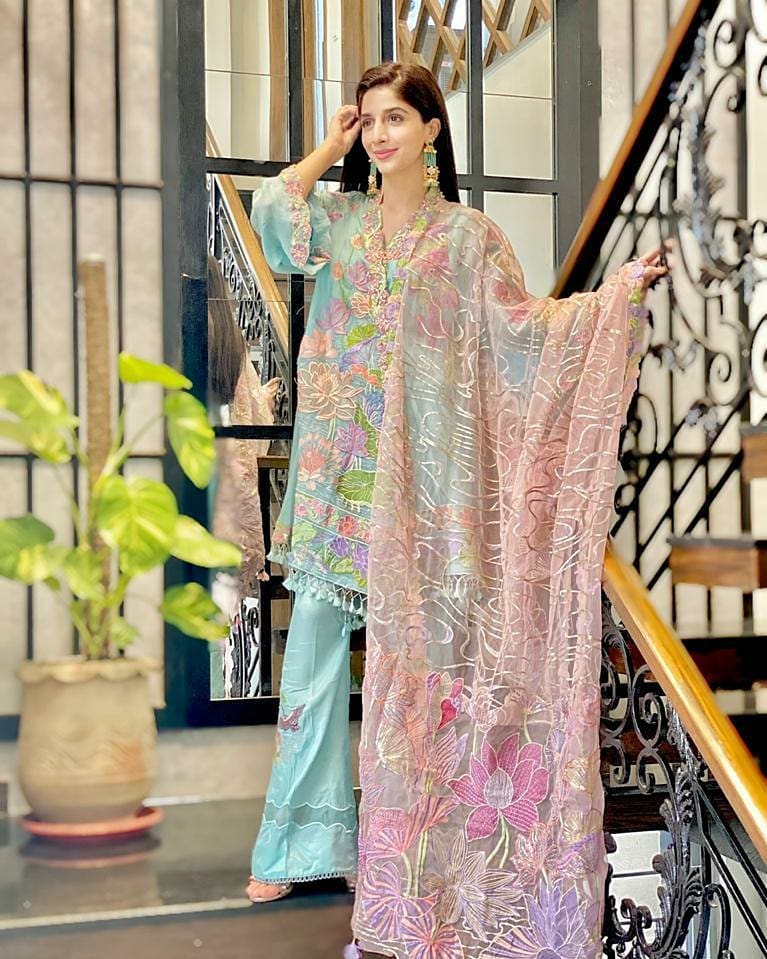 Mawra Hocane Shines In Dress By AmalTaas