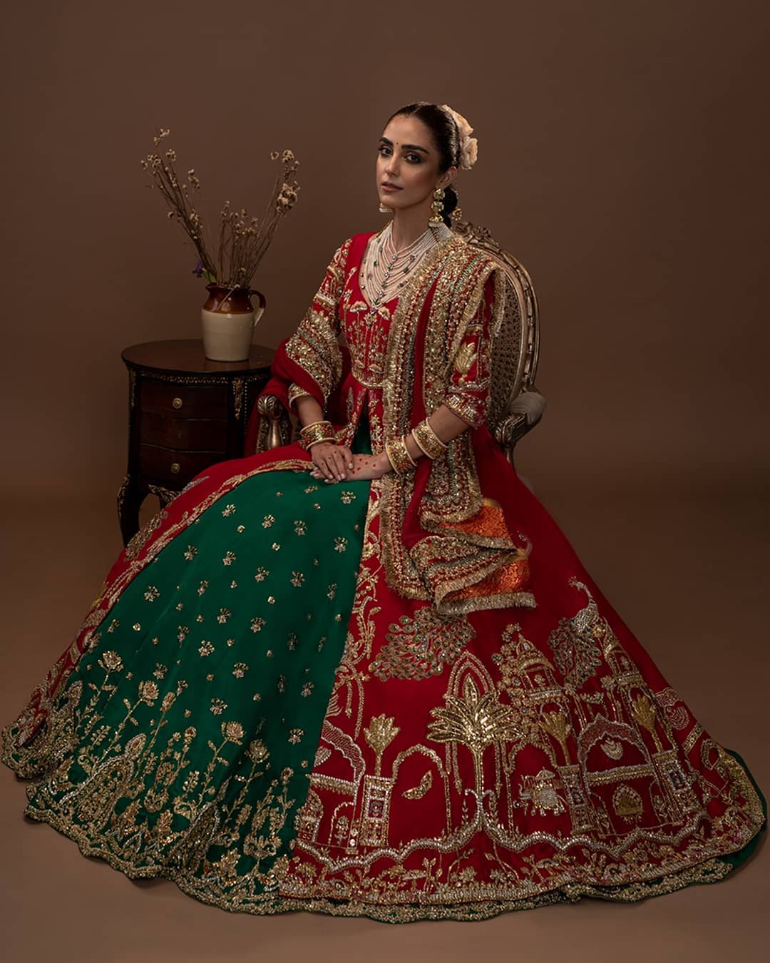 Maya Ali is Looking Gorgeous in Bridal Shoot for Ali Xeeshan