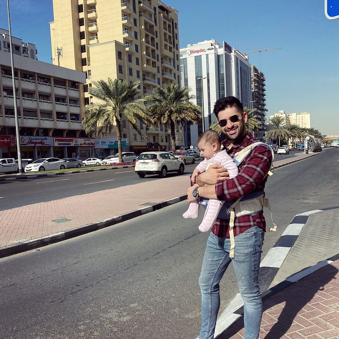 Muneeb Butt Shared Beautiful Clicks with her Cute Daughter Amal