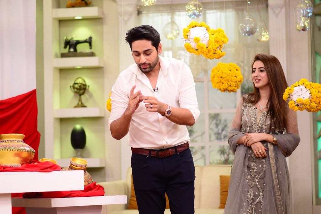 Newly Married Salman Saeed And Aleena Fatima In Good Morning Pakistan