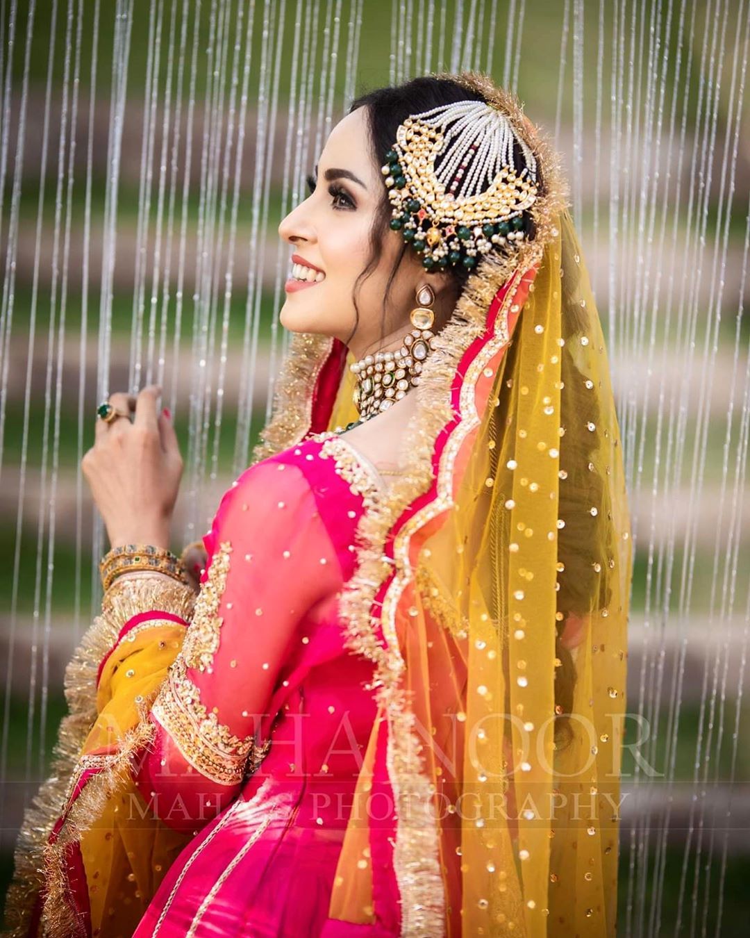 Nimra Khan is Looking Beautiful in her Latest Bridal Shoot for Faiza Salon