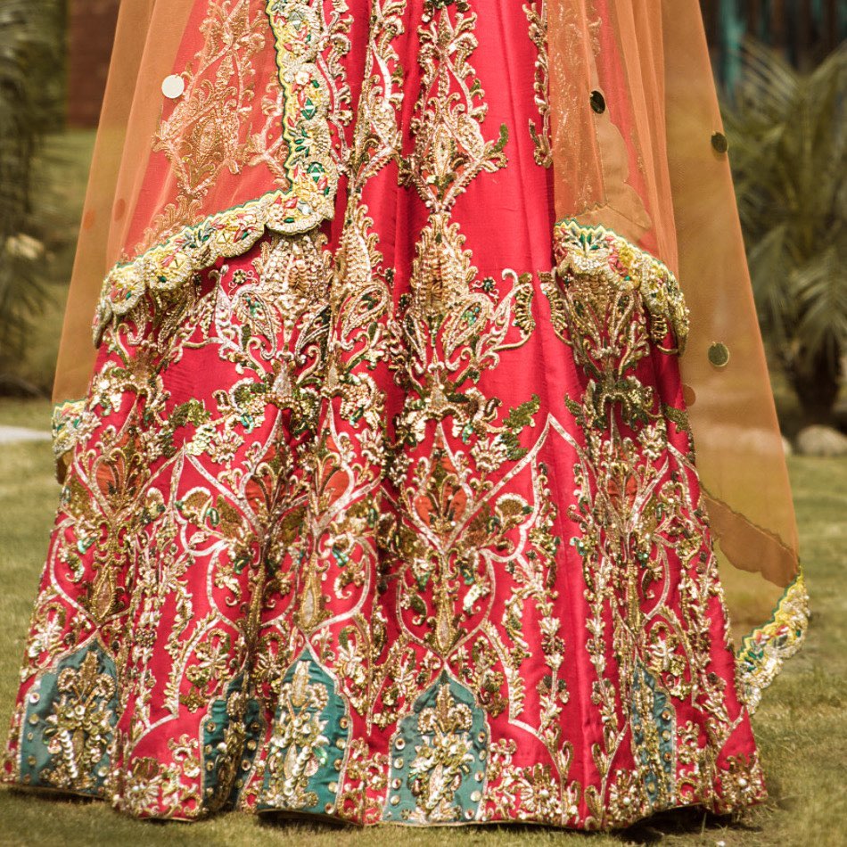 Pictures Of Eman Suleman In Classy Bridal Dress
