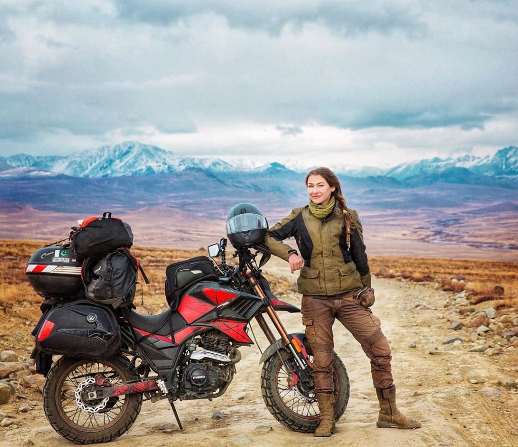 Rosie Gabrielle in Naran, Pakistan