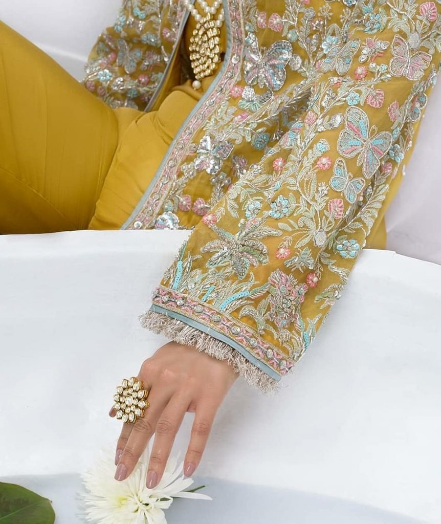 Saba Qamar Stuns In Formal Dresses