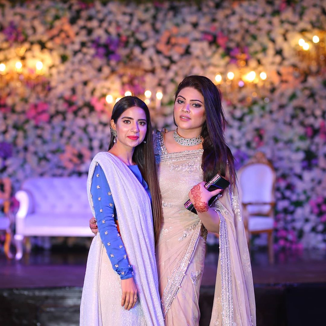 Saboor Aly Latest Beautiful Clicks from a Recent Friends Wedding