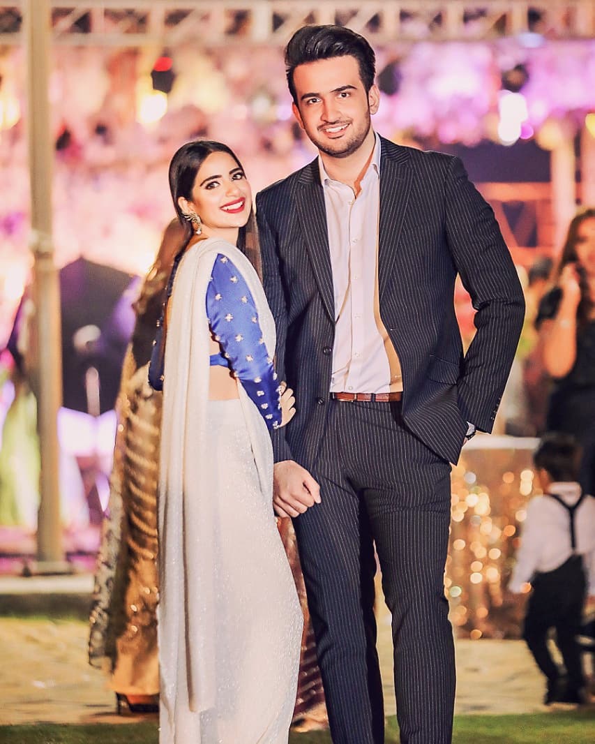 Saboor Aly Latest Beautiful Clicks from a Recent Friends Wedding