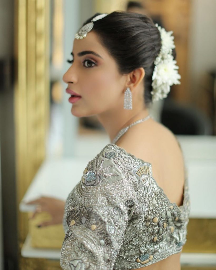 Saboor Aly Dolled Up For Bridal Shoot