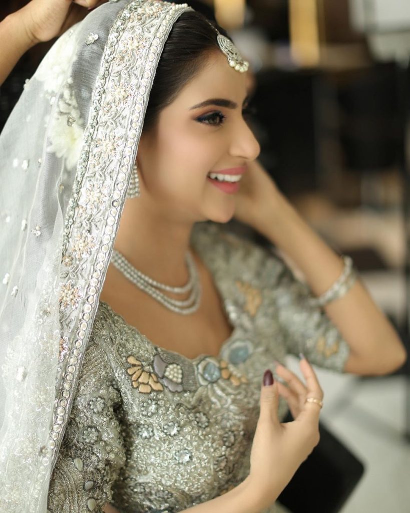 Saboor Aly Dolled Up For Bridal Shoot