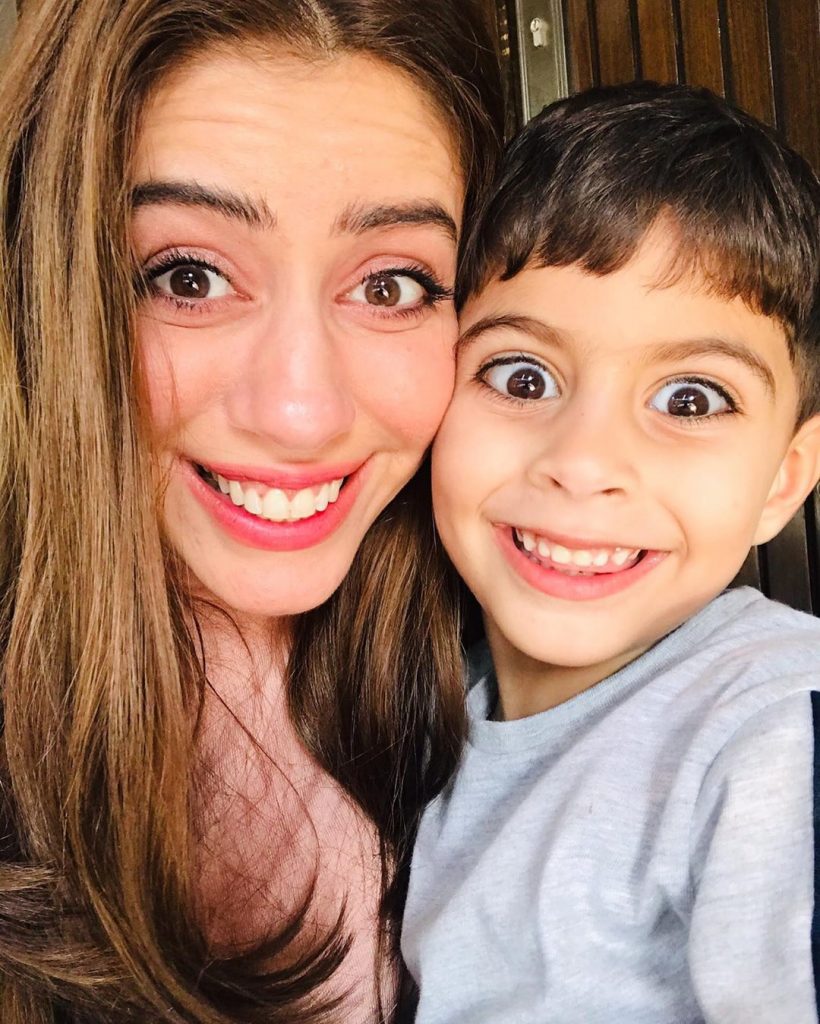 Sadia Faisal Shared Adorable Pictures On Son's Birthday