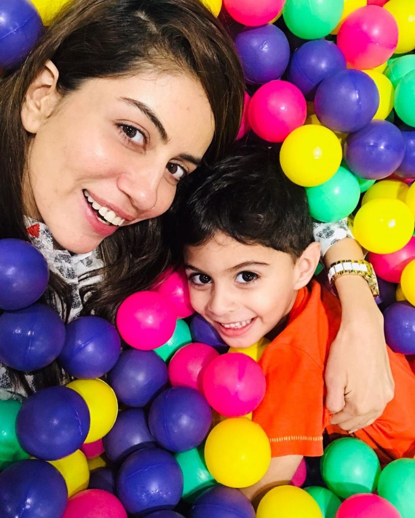 Sadia Faisal Shared Adorable Pictures On Son's Birthday