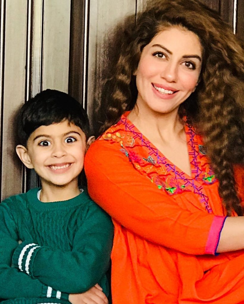 Sadia Faisal Shared Adorable Pictures On Son's Birthday