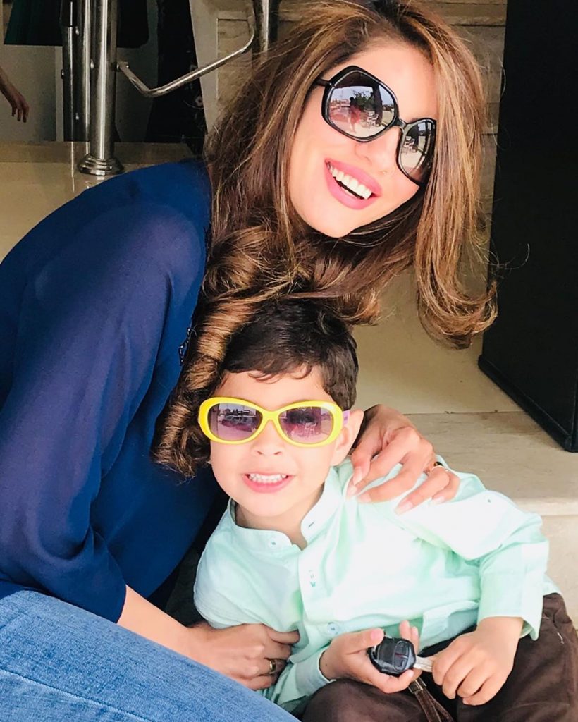 Sadia Faisal Shared Adorable Pictures On Son's Birthday