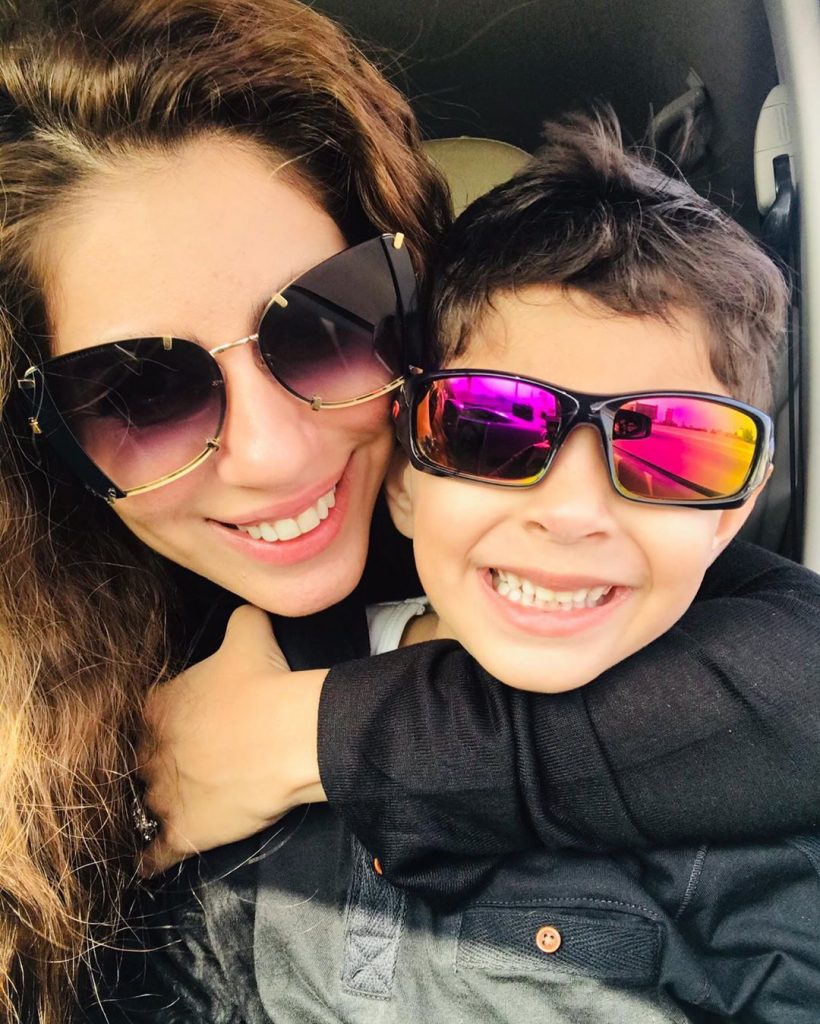 Sadia Faisal Shared Adorable Pictures On Son's Birthday