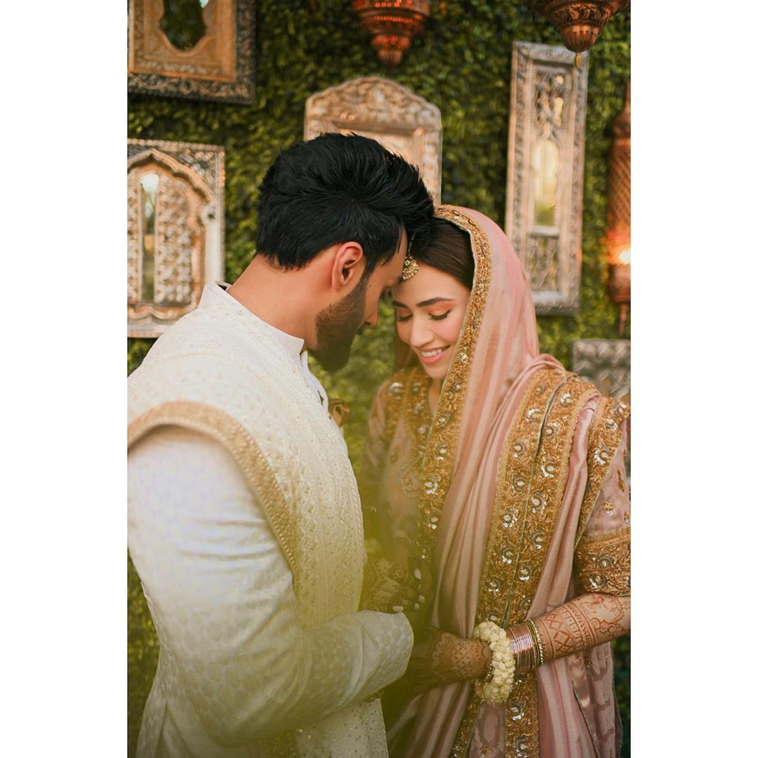 Sana Javed Wedding Pics - Romantic