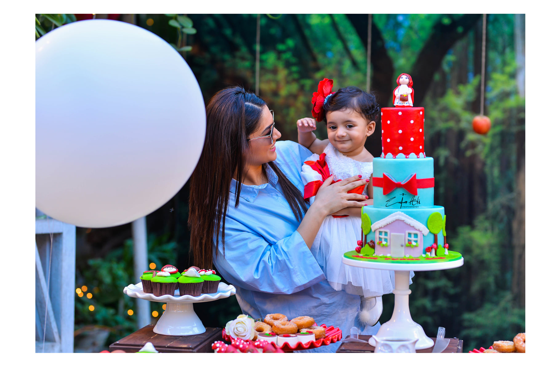 Throwback Pictures of Sanam Jung Daughter Alaya 1st Birthday Party