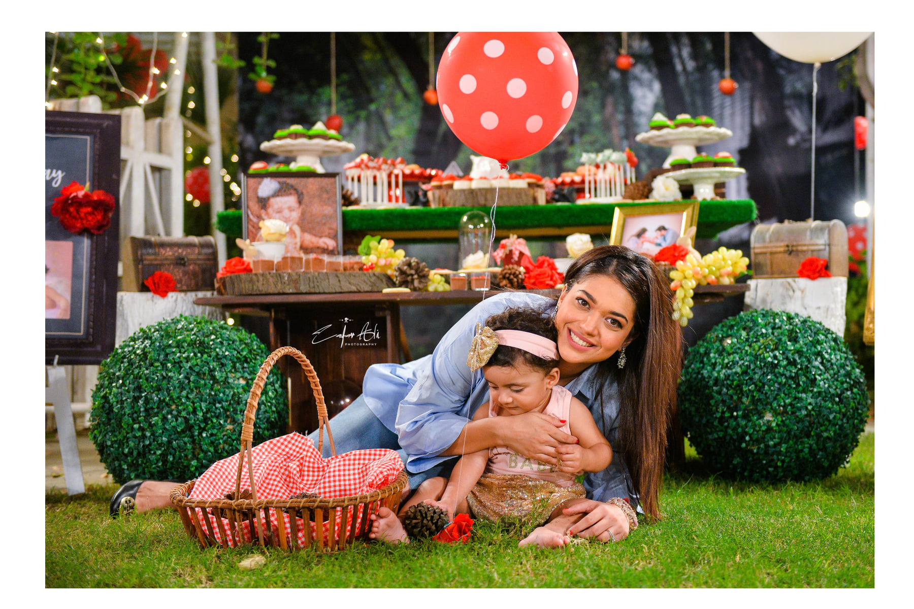 Throwback Pictures of Sanam Jung Daughter Alaya 1st Birthday Party