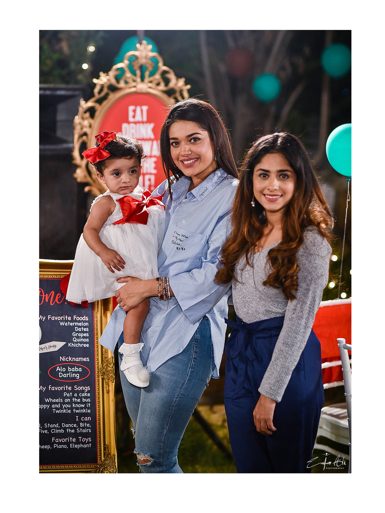 Throwback Pictures of Sanam Jung Daughter Alaya 1st Birthday Party