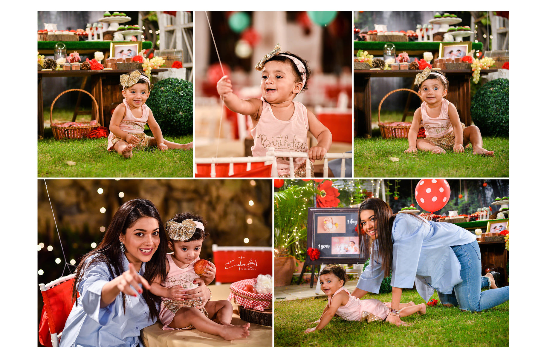 Throwback Pictures of Sanam Jung Daughter Alaya 1st Birthday Party