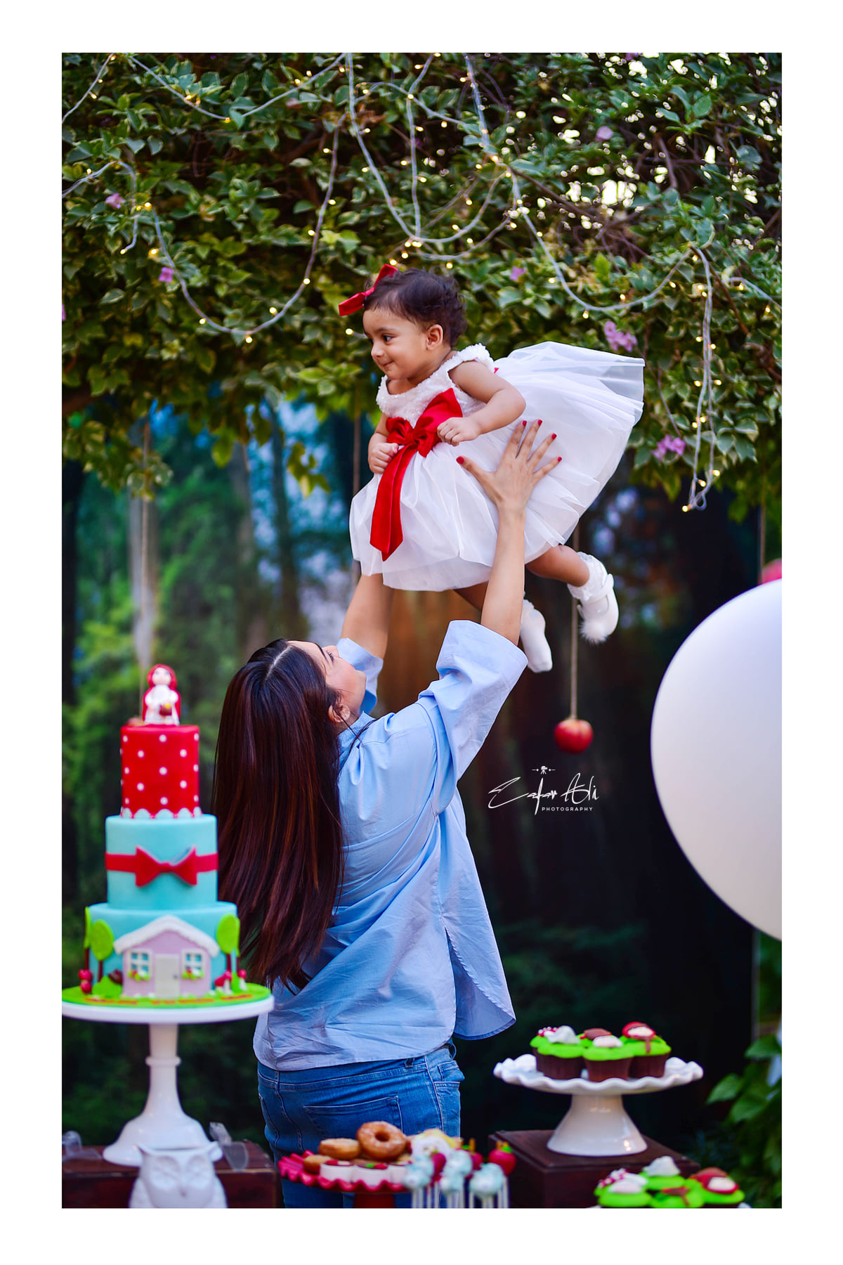 Throwback Pictures of Sanam Jung Daughter Alaya 1st Birthday Party