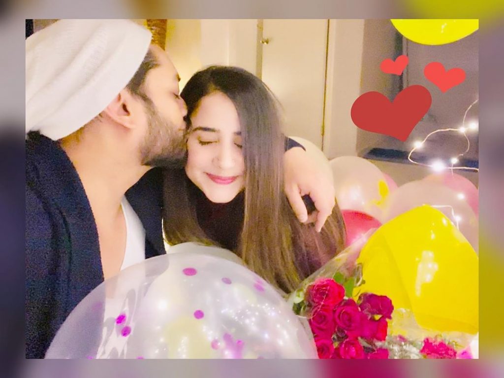 Saniya Shamshad Hussain Celebrates Hubby's Birthday - Pictures