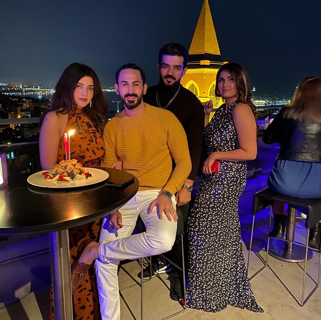 Actor Shan Baig Wife Michelle Celebrated his Birthday in Istanbul