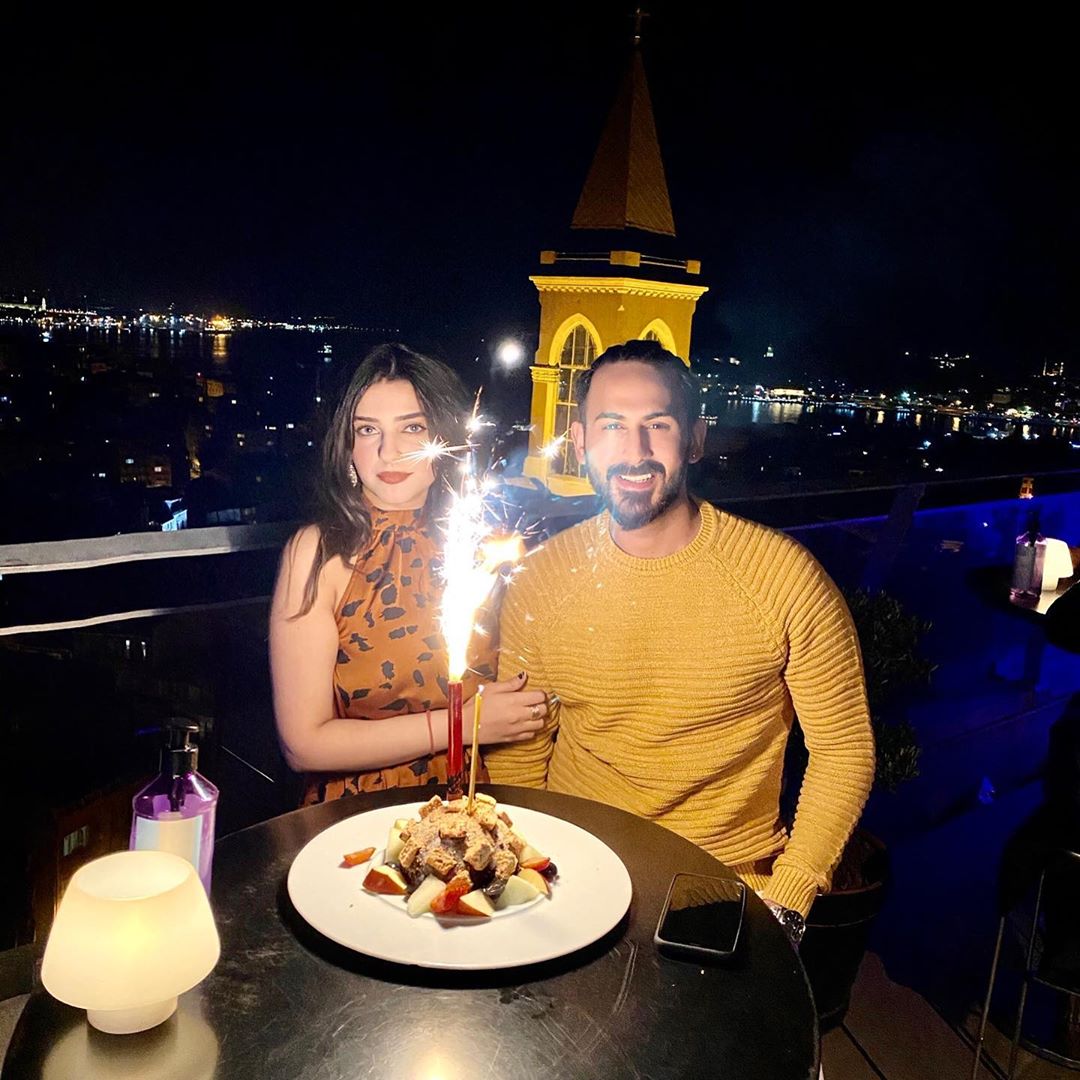 Actor Shan Baig Wife Michelle Celebrated his Birthday in Istanbul