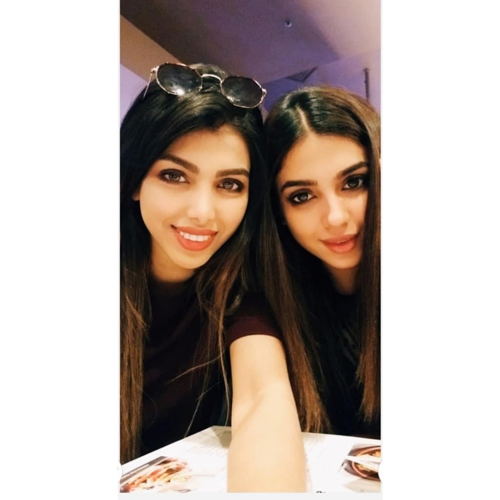 Sonya Hussyn with her Sister Sana Hussyn in USA - Beautiful Pictures