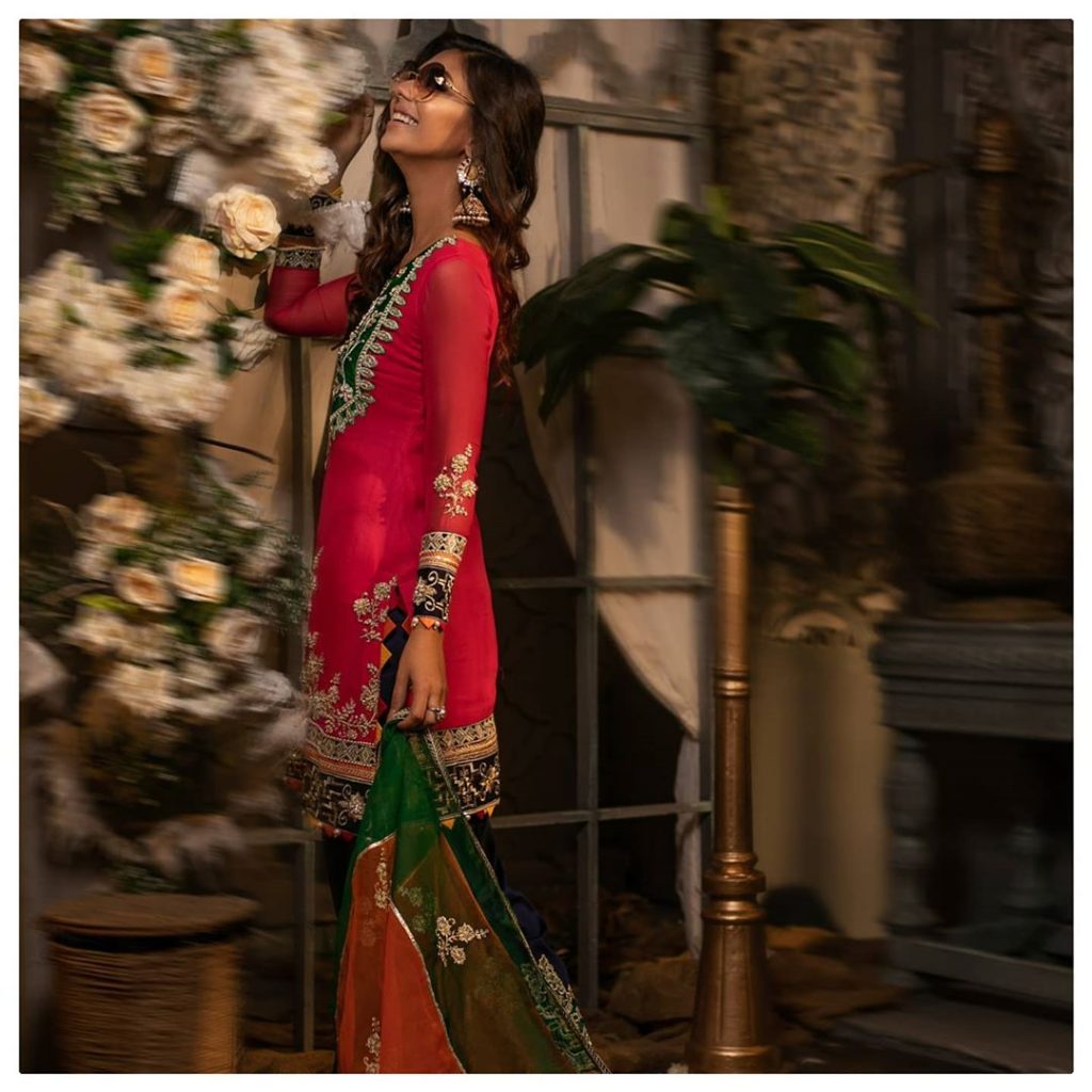 Sunita Marshall In Flora Extension Collection By Saira Noor