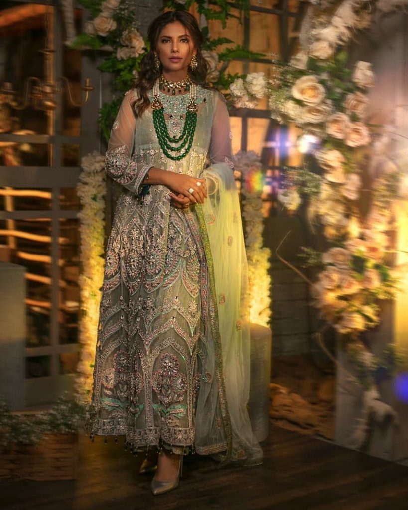 Sunita Marshall In Flora Extension Collection By Saira Noor