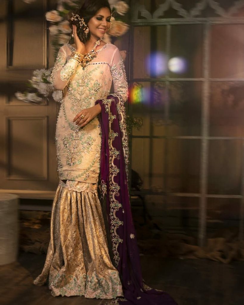 Sunita Marshall In Flora Extension Collection By Saira Noor