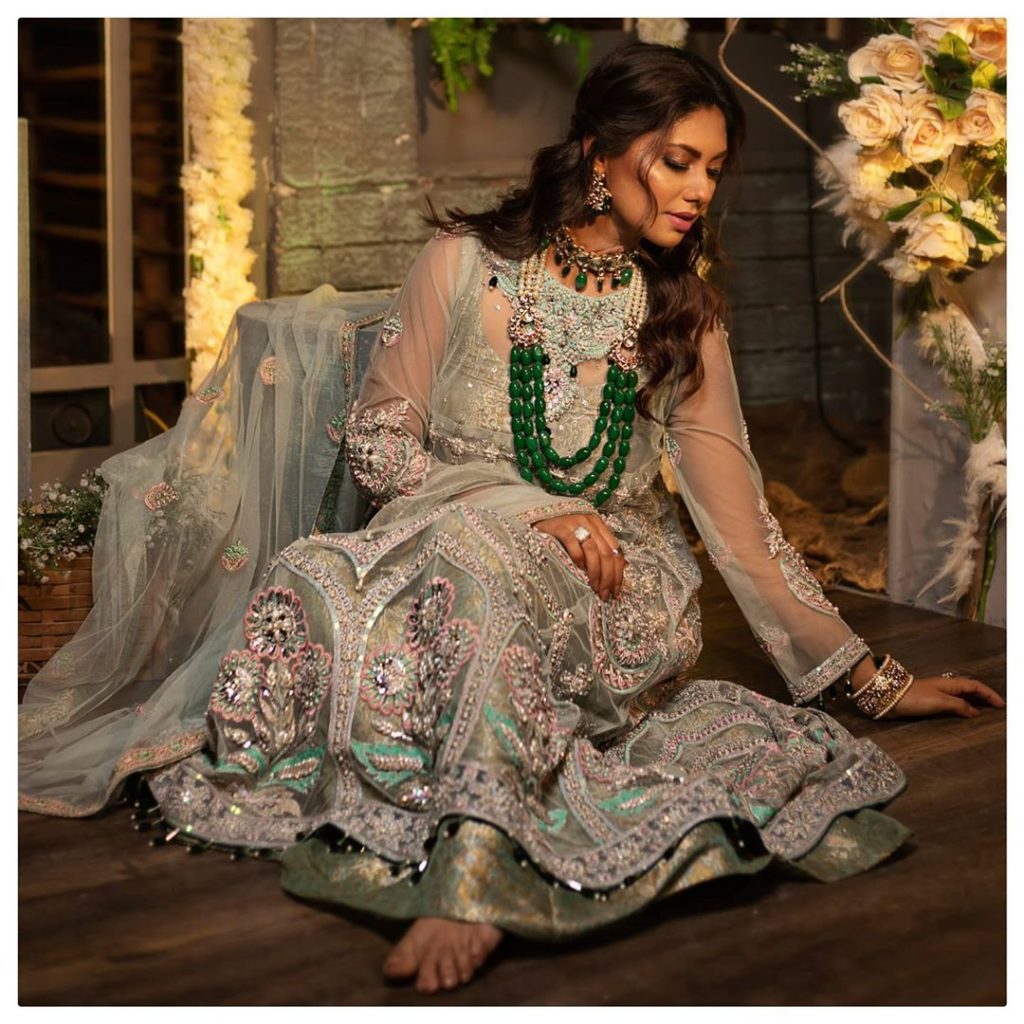 Sunita Marshall In Flora Extension Collection By Saira Noor